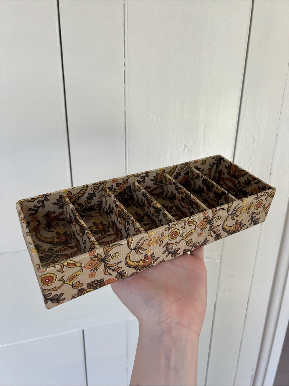 Floral Boho Patterned Jewelry Organizer Tray